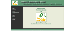 Desktop Screenshot of general-movements-trust.info